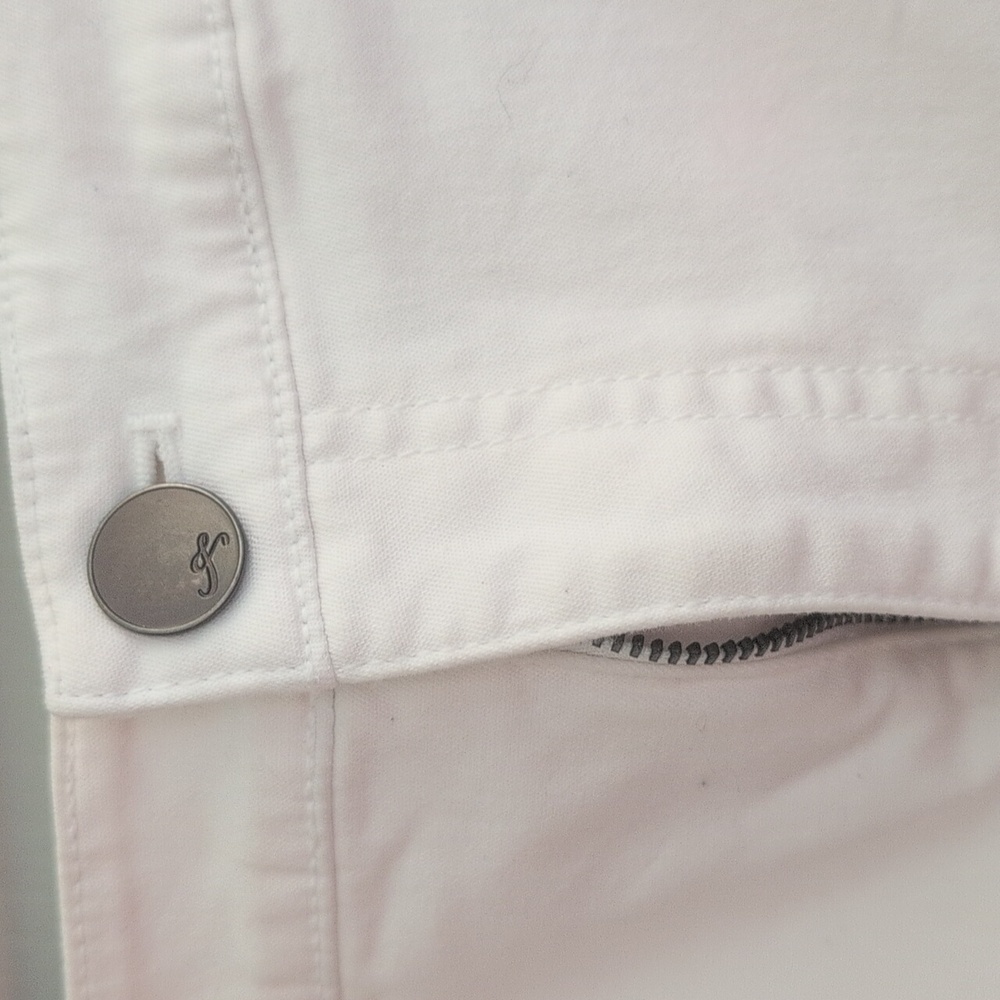 Style & Co. White Cotton Blend Pants - Picture 3 of 8